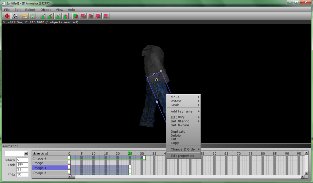 2D animating tool