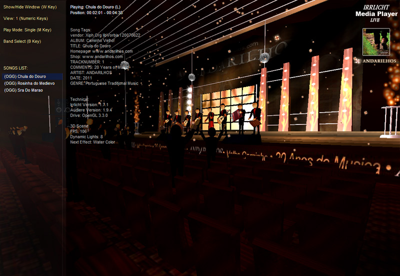 jorgerosa - IMP - Irrlicht Media Player - Version: Pre Alpha 0.7