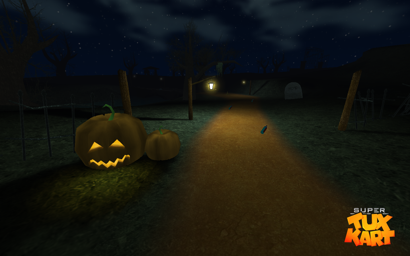 Samuncle - Supertuxkart : Blackhill's mansion track