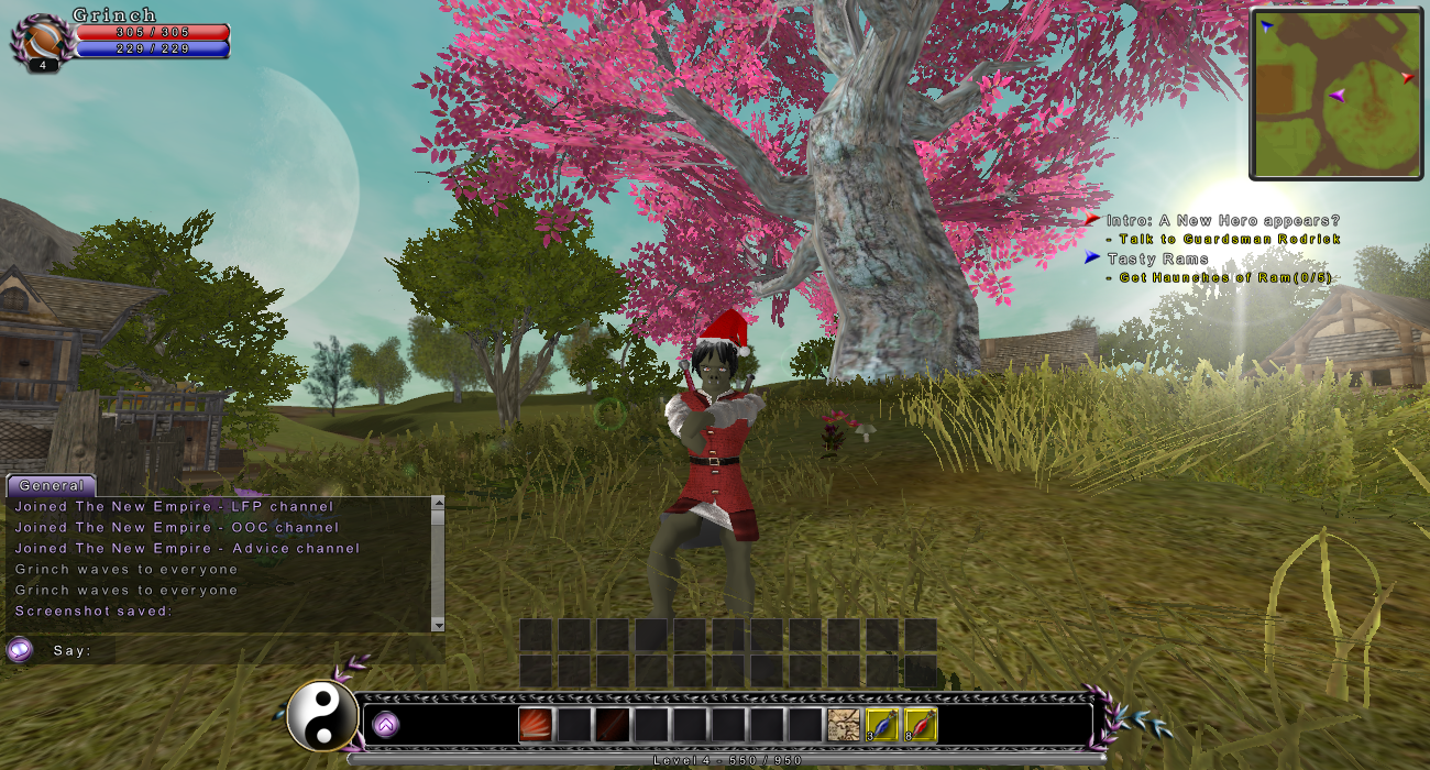 Suvi - Merry Christmas from Gekkeiju Online
