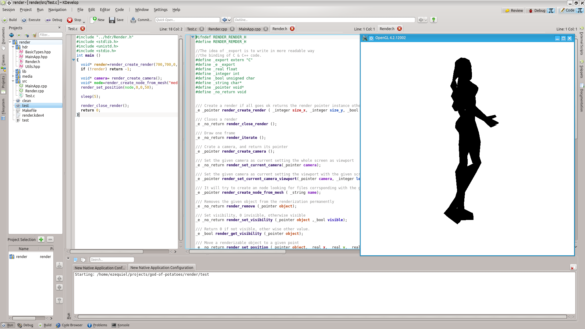 brkpnt - Irrlicht to C to Common Lisp