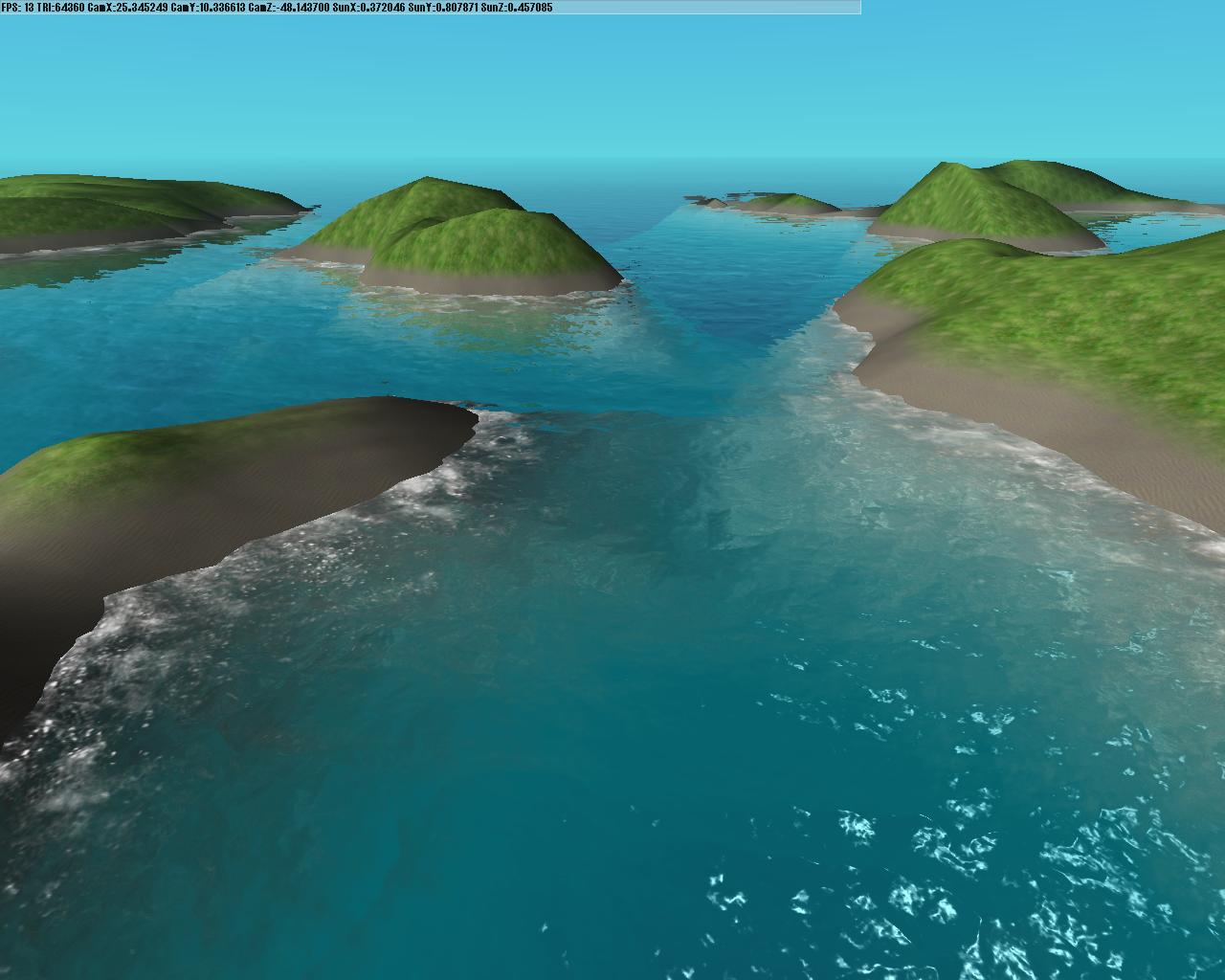 Mirror: Water shader