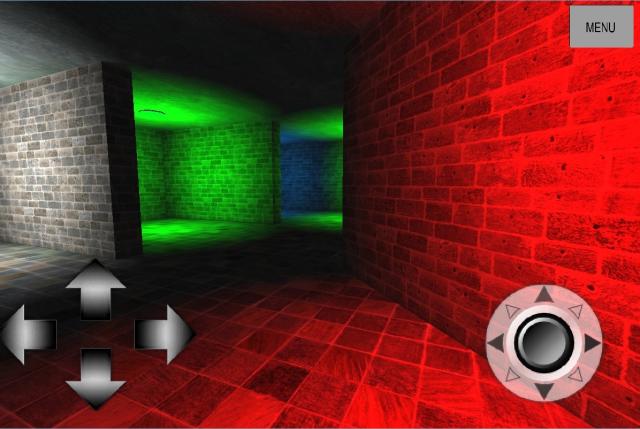 Nabouill - Labyrinth of IrrLight (Android application)