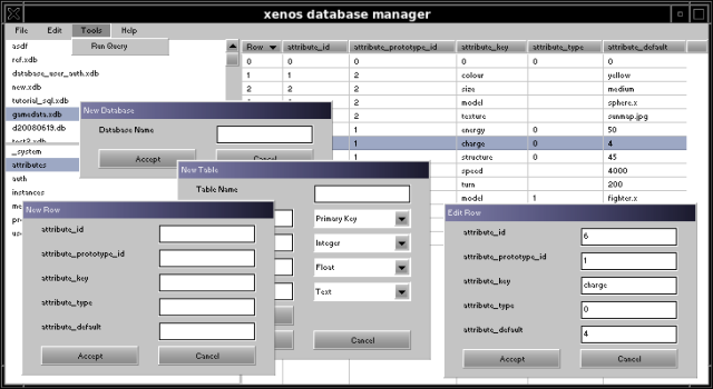 xhrit: Database Manager
