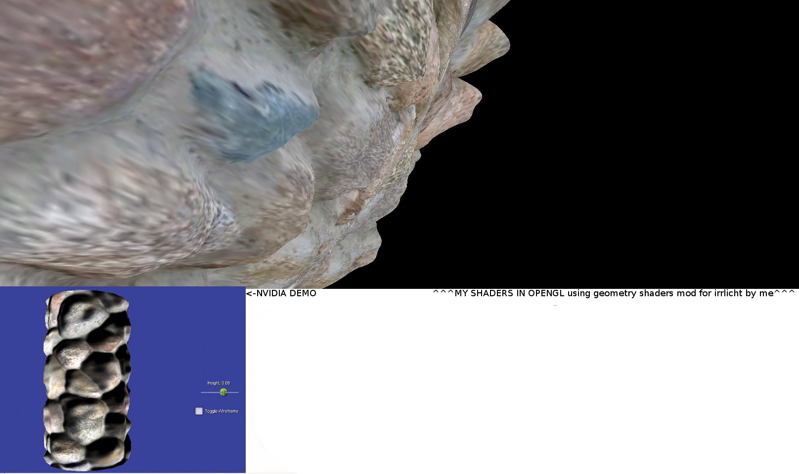 devsh - Parallax Occlusion Mapping with fin extrusion 