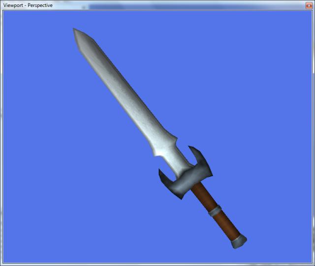 3DModelerMan - Sword 
