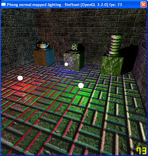 stefbuet - Per pixel phong lighting